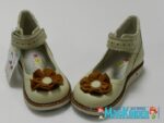 Туфельки Woopy Orthopedic с коричневым бантом